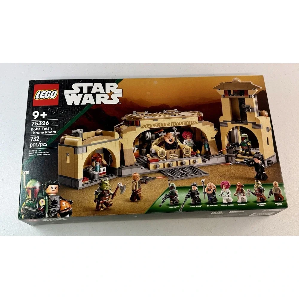 *BRAND NEW*  Lego Star Wars Boba Fett's Throne Room #75326 *RETIRED*